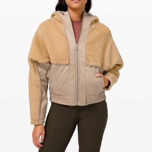 Lululemon Sherpa and Shine Jacket